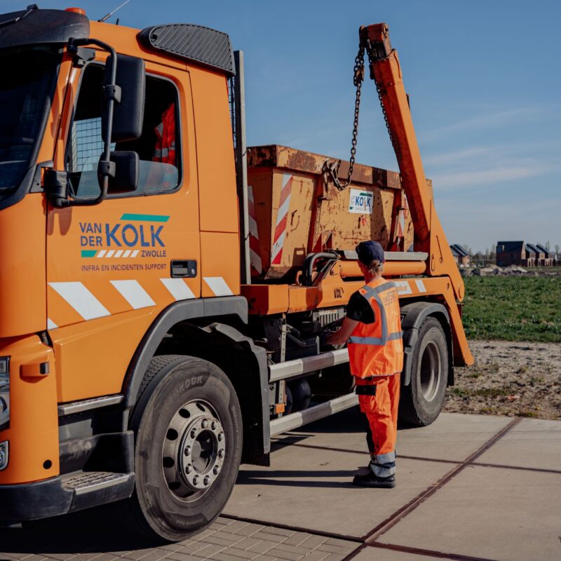 Containers en transport - VanderKolk
